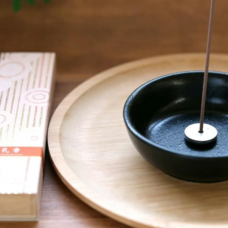 Kousaido Frankincense Long Incense Sticks In Wooden Box 40 ct. - Image 3