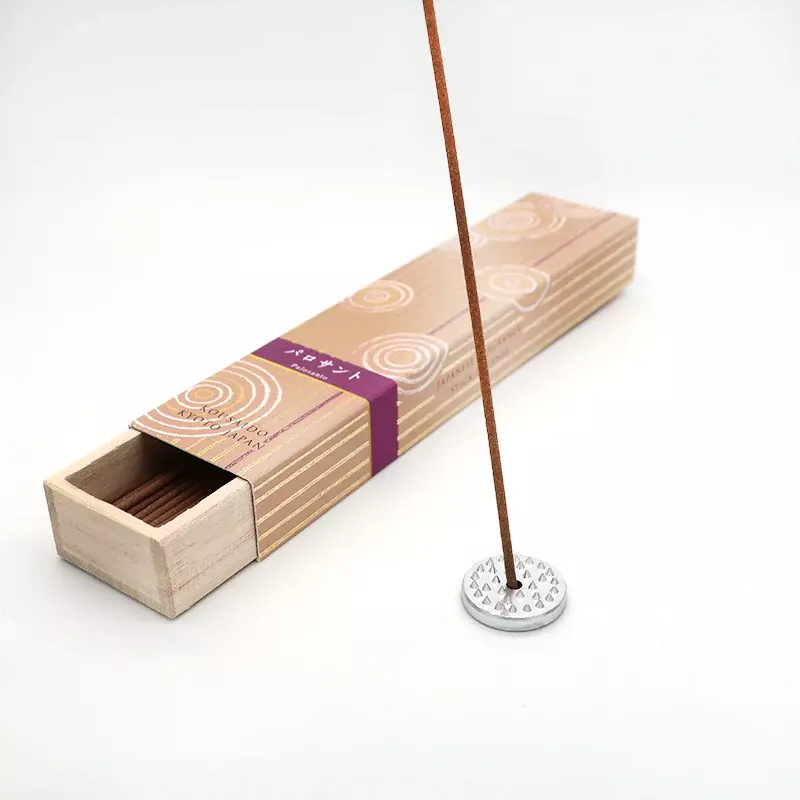 Kousaido Palo Santo Long Incense Sticks In Wooden Box 40 ct. - Image 4