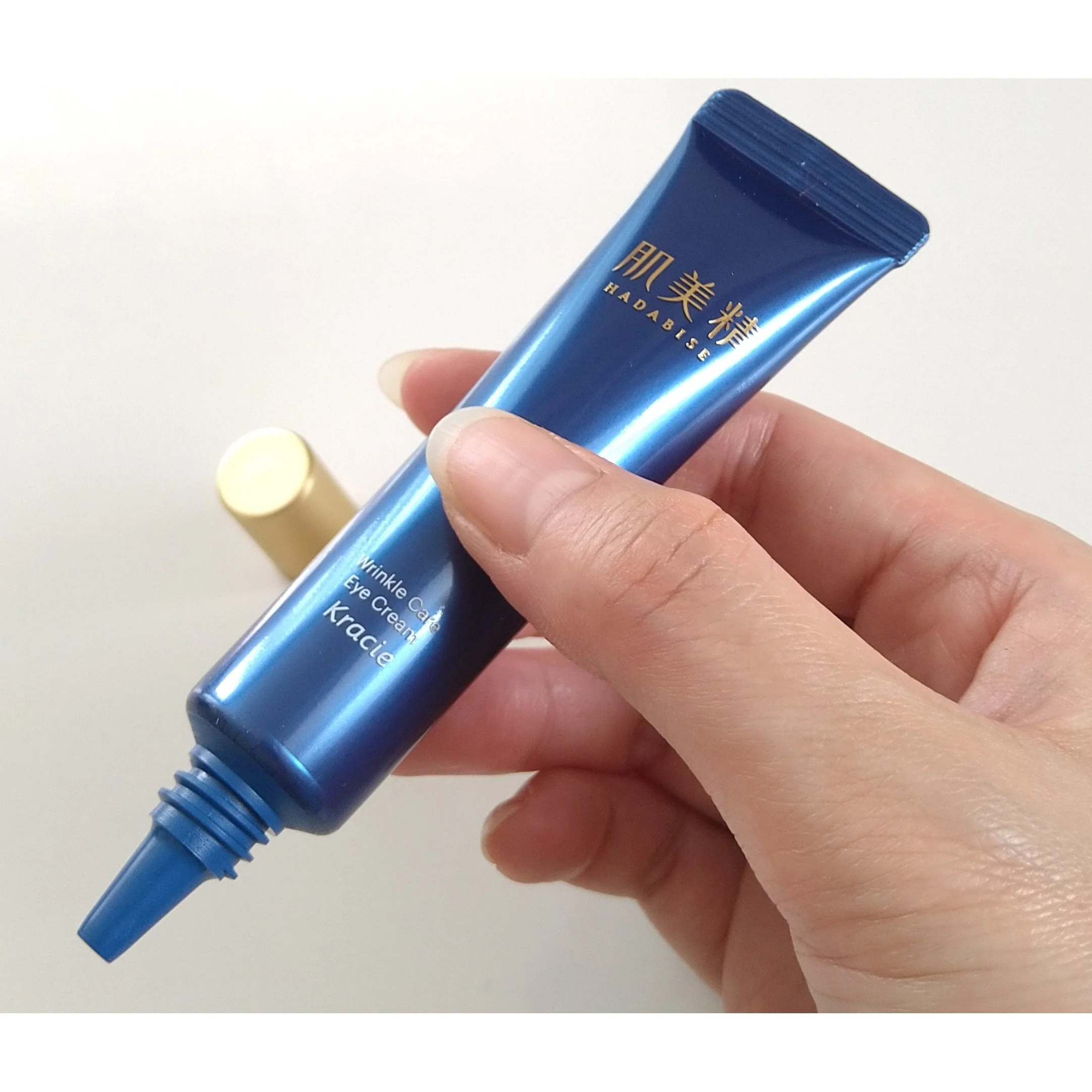 Kracie Hadabisei One Wrinkle Care Intensive Moisturizing Eye Cream 15g - Image 3