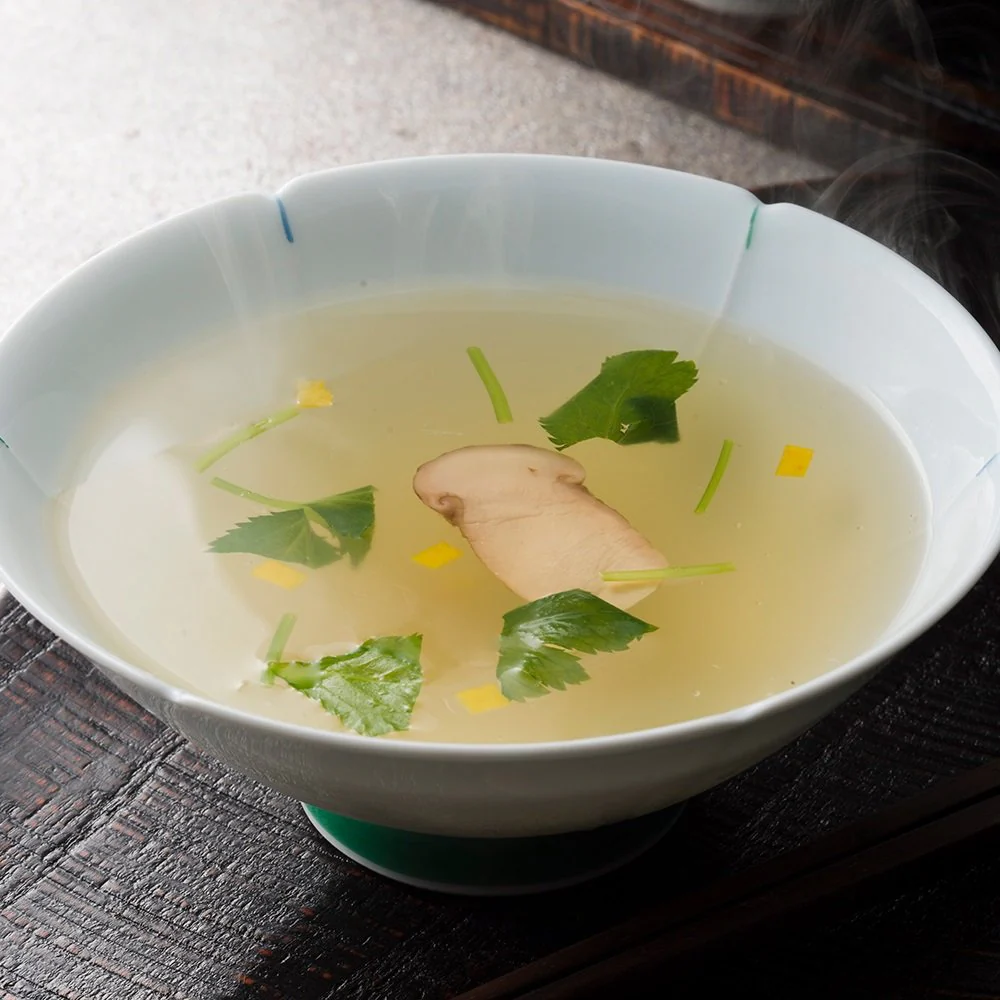 Kyuemon Matsutake Mushroom Soup Freeze-Dried Instant Soup 6 Servings - Image 3