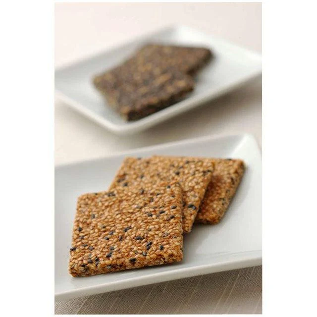 Manten Goma Sablé Ginger Sesame Cookies 6 pcs. (Pack of 3) - Image 2