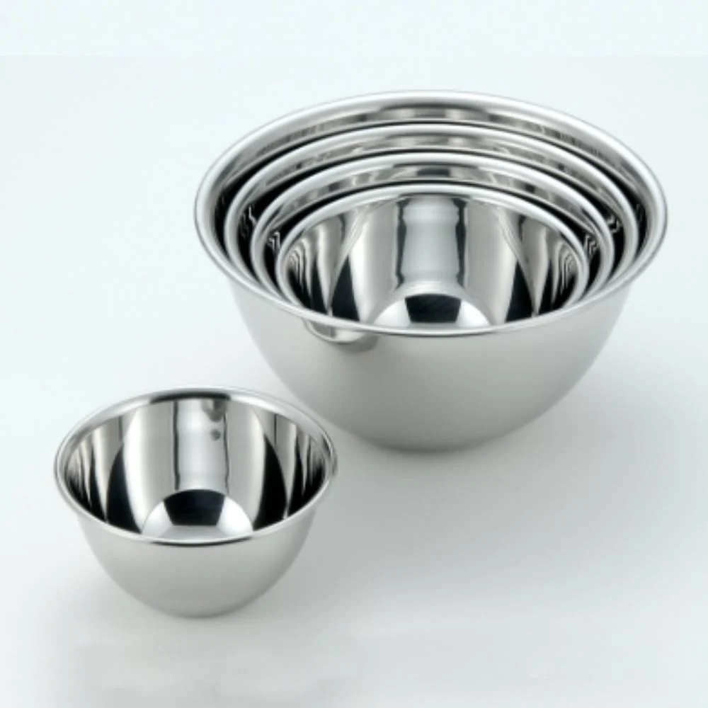 Maruefu Large Mixing Bowl Stainless Steel Stackable Bowls - Image 3