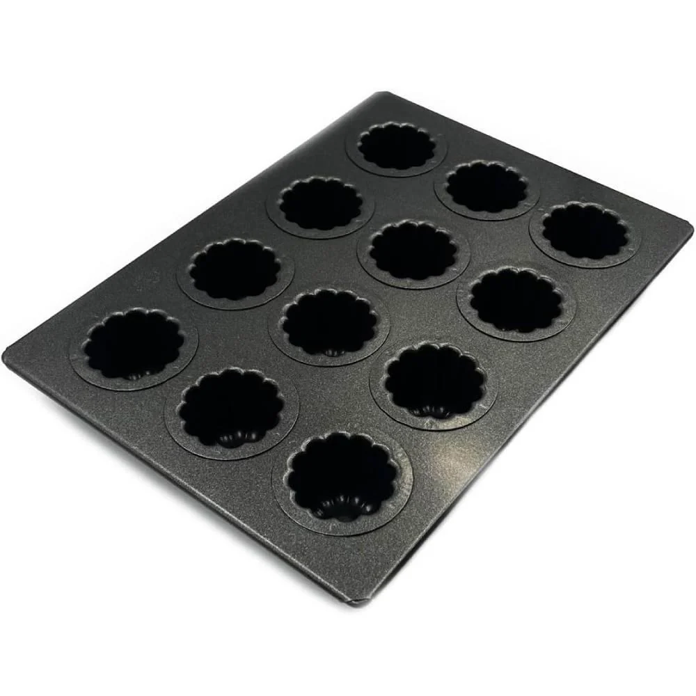 Matsunaga Nonstick Teflon Coated Canelé Baking Mold Tray 12 Cups - Image 5
