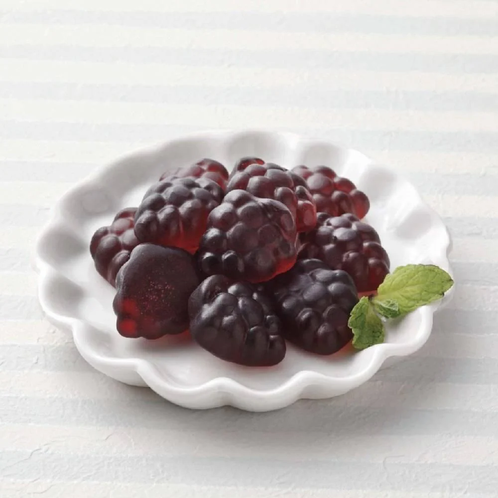 Meiji Fruit Gummy Candies Grape Gummies 54g (Pack of 3) - Image 3