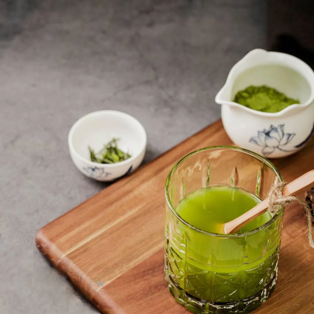 Mitsui Norin Meicha Instant Rich Green Tea Powder 80g - Image 3