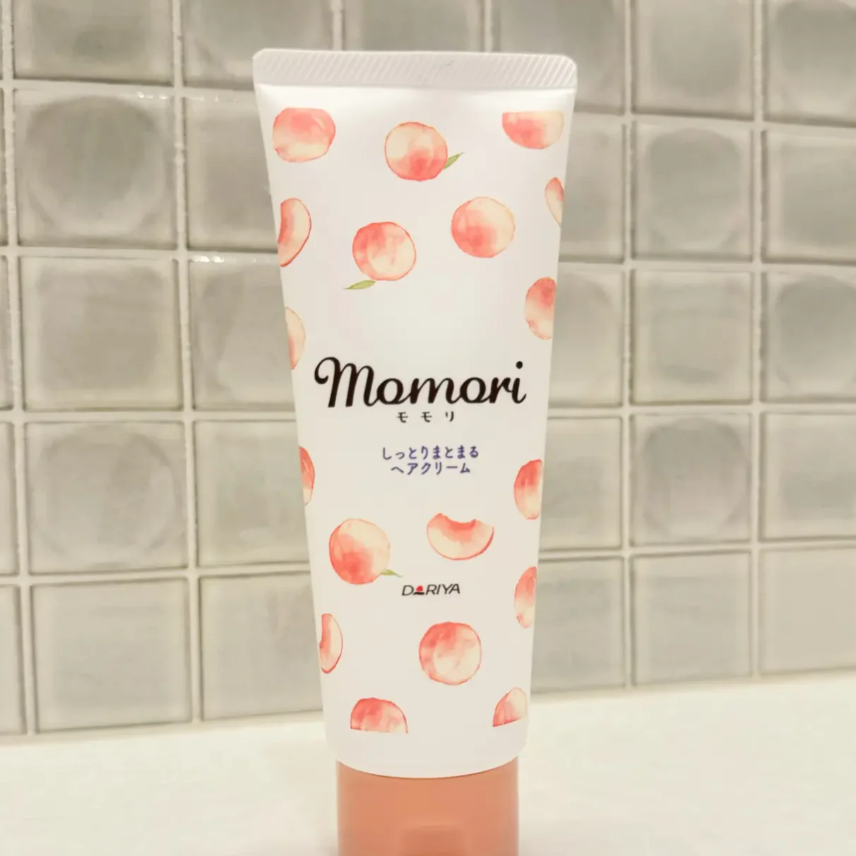 Momori Non-Sticky Jelly Styling Gel for Wet Hair Look Peach Scent 120g - Image 4
