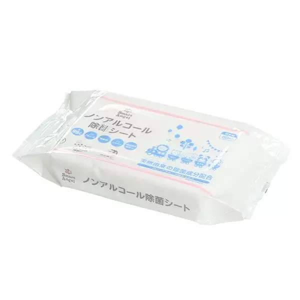 Nishimatsuya Smart Angel Alcohol Free Disinfecting Wipes 320 Sheets - Image 3