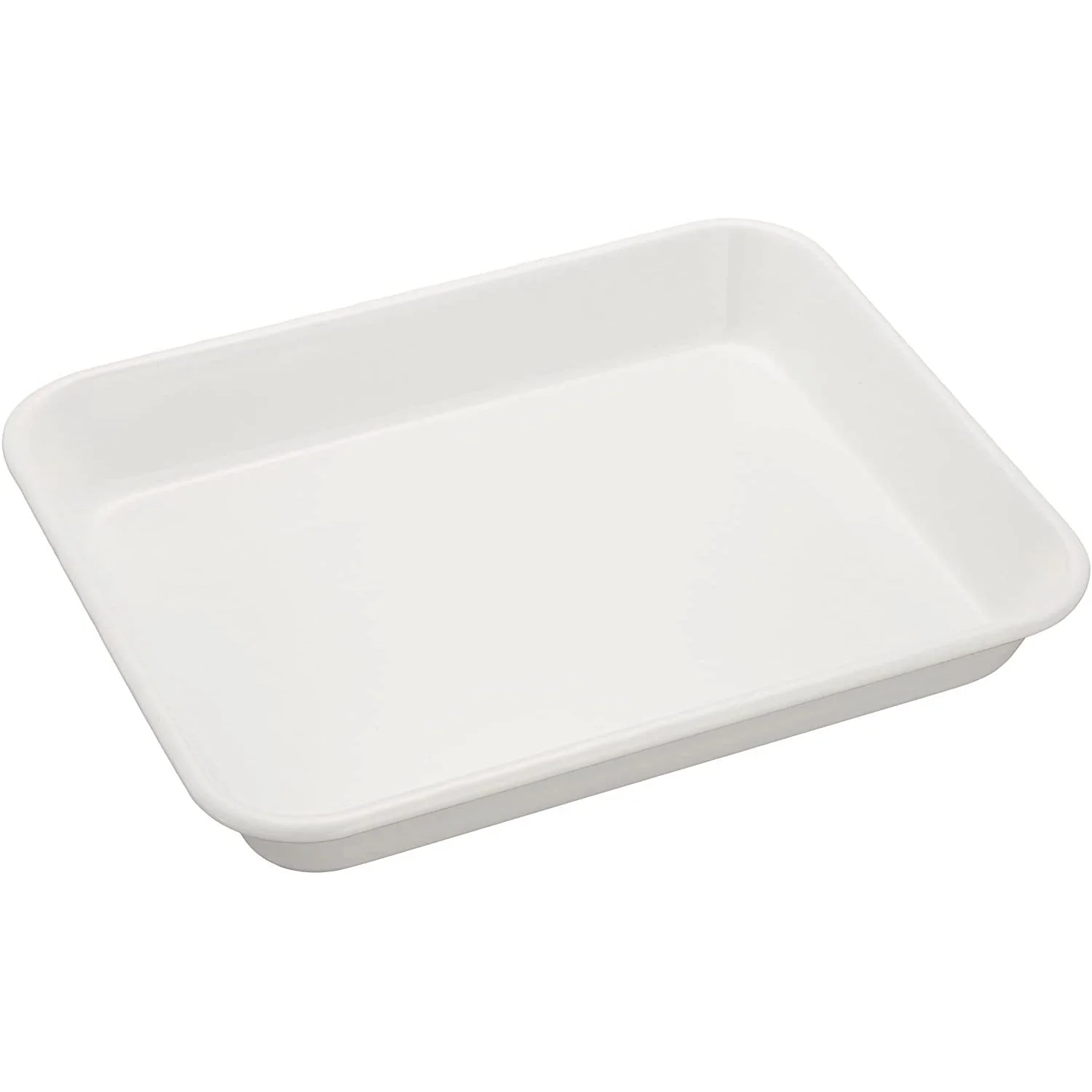 Noda Horo Japan White Enamel Tray Series Minimalist Tray - Image 6