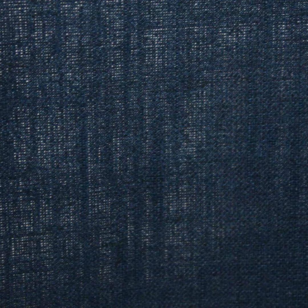 Noren Hand Printed Blue Indigo Shading Pattern Door Linen Curtain - Image 7