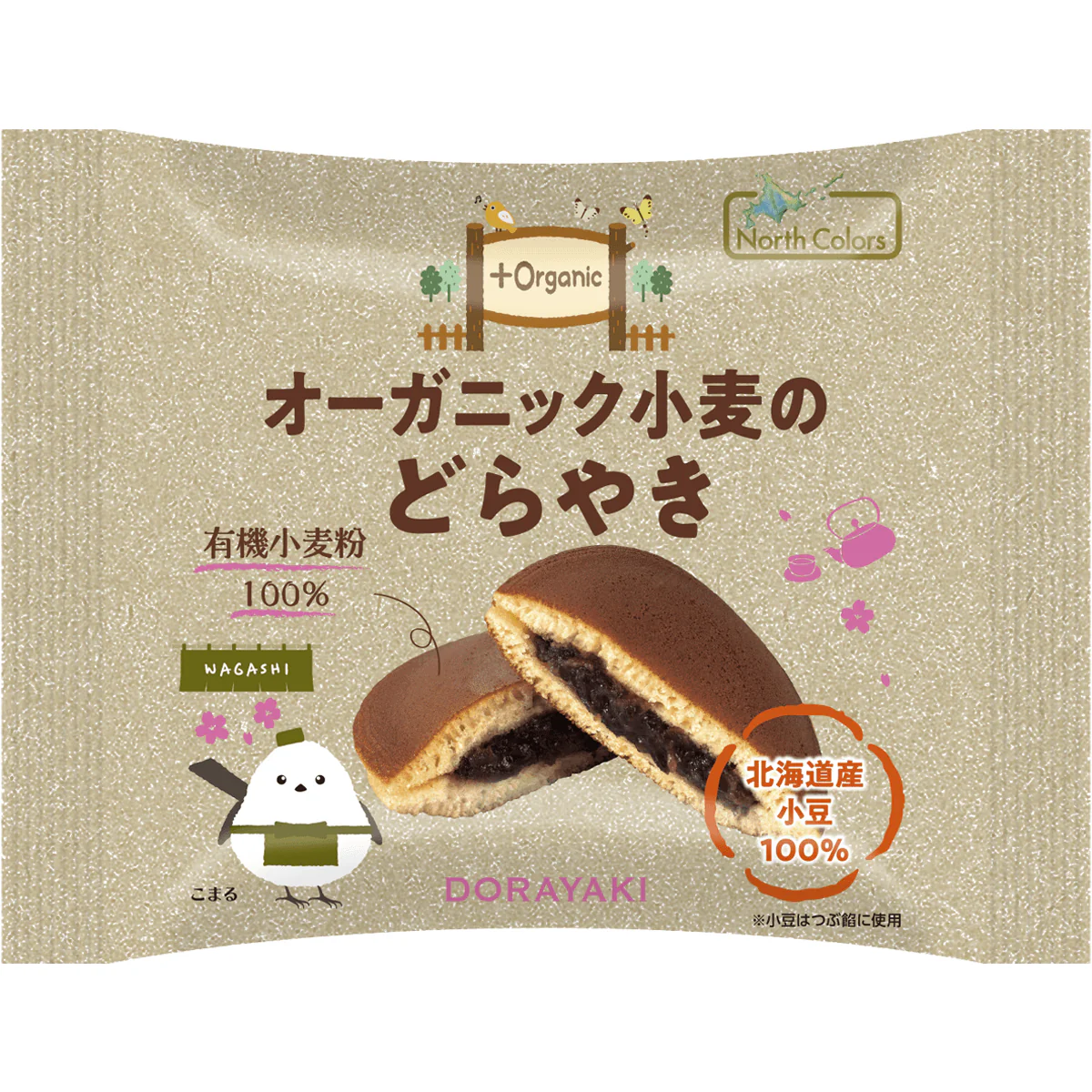 North Colors Organic Dorayaki Additive-Free Azuki Filled Pancake (Pack of 6) - Image 4