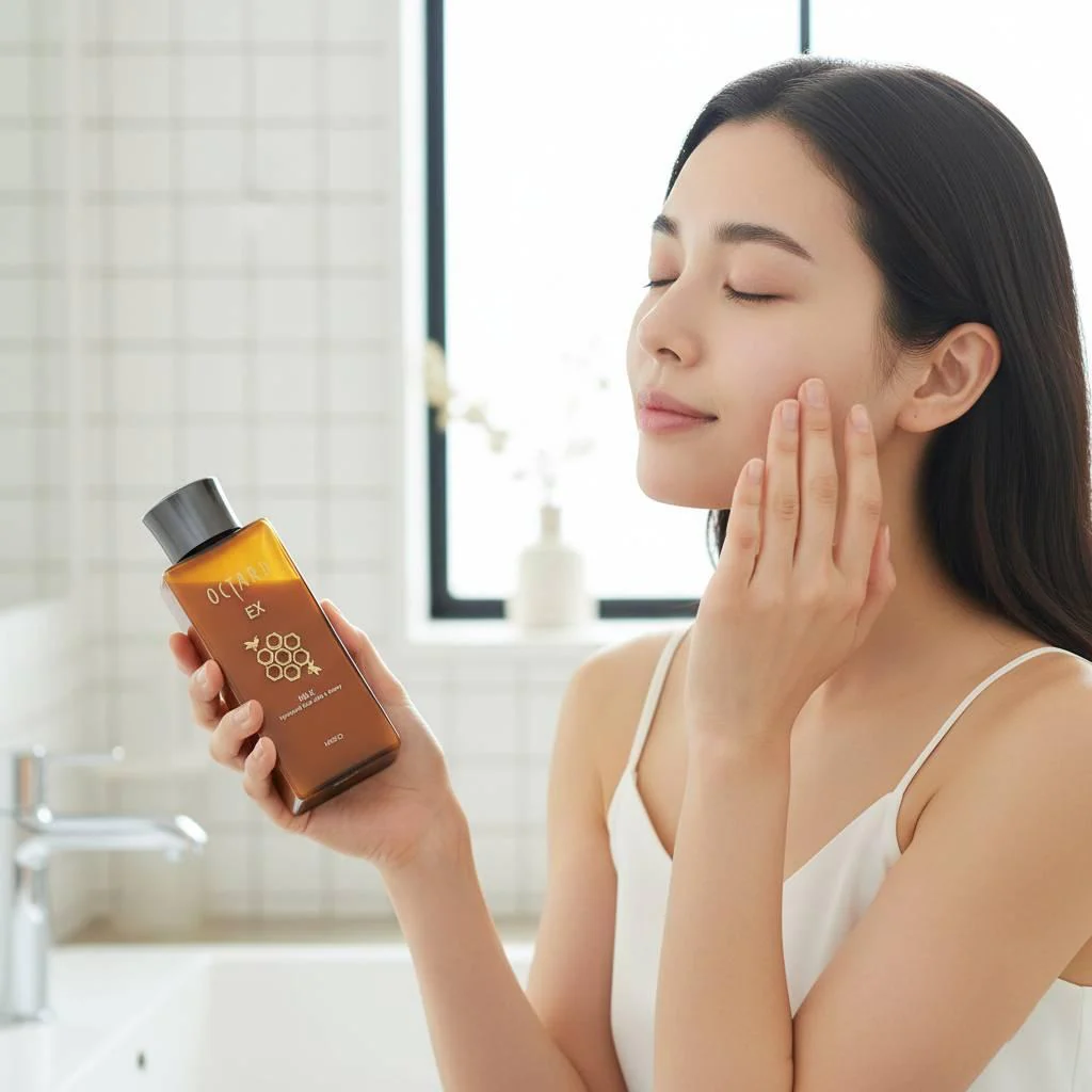 Octard EX Milk Royal Jelly Moisturizing Emulsion Honey Skincare 150ml - Image 2