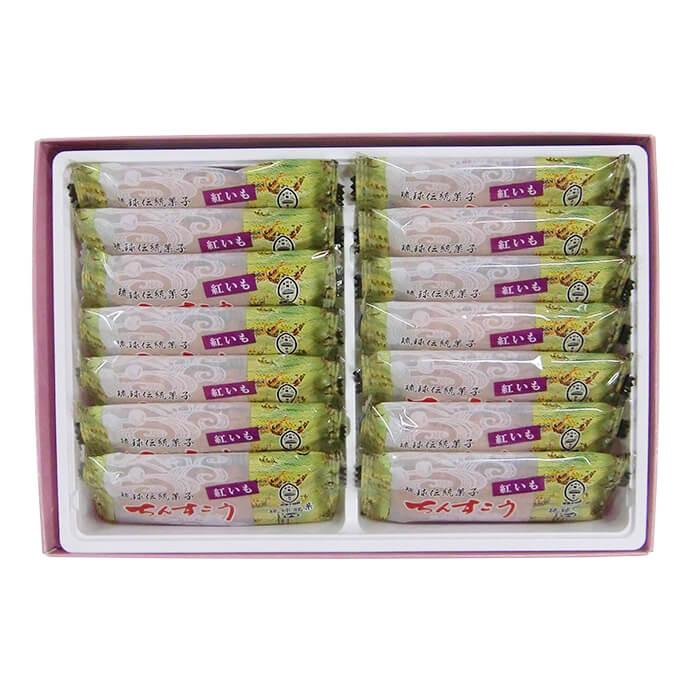 Okashi Goten Purple Sweet Potato Chinsuko Shortbread Cookies 14 ct. - Image 5