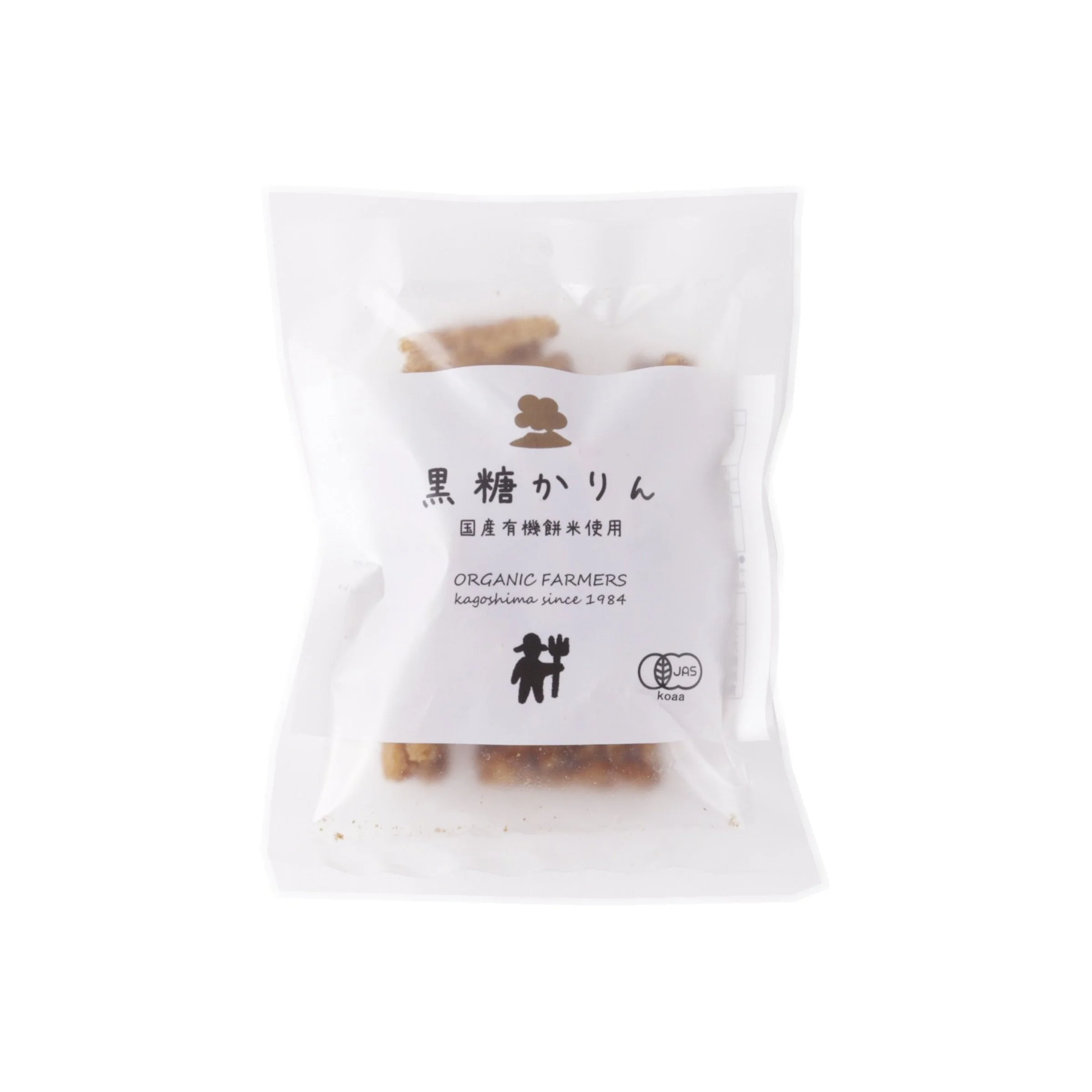 Organic Karinto Rice Crackers Soaked With Shoyu Brown Sugar 30g (Pack of 3) - Image 5