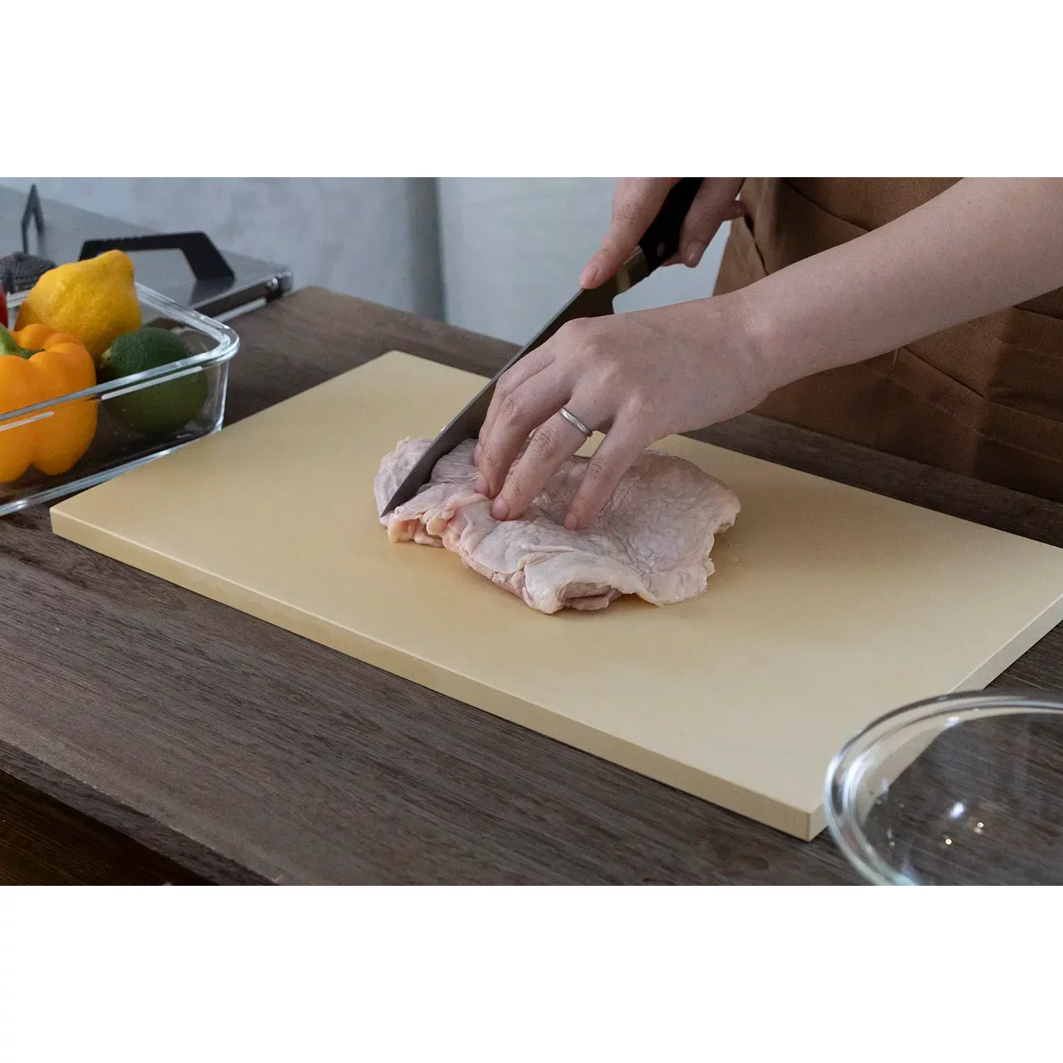 Parker Asahi Cookin' Antibacterial Rubber Cutting Board - Image 5