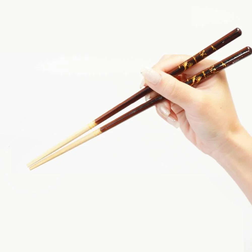 Patented Non-Slip Chopsticks Golden Owl Design Dishwasher Safe 23cm - Image 2