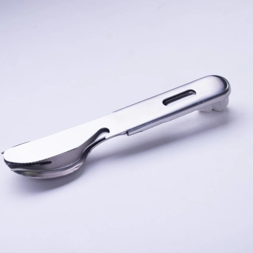 Ptygrace Compact 3pc Camping Cutlery Set Including Knife, Fork & Spoon - Image 5