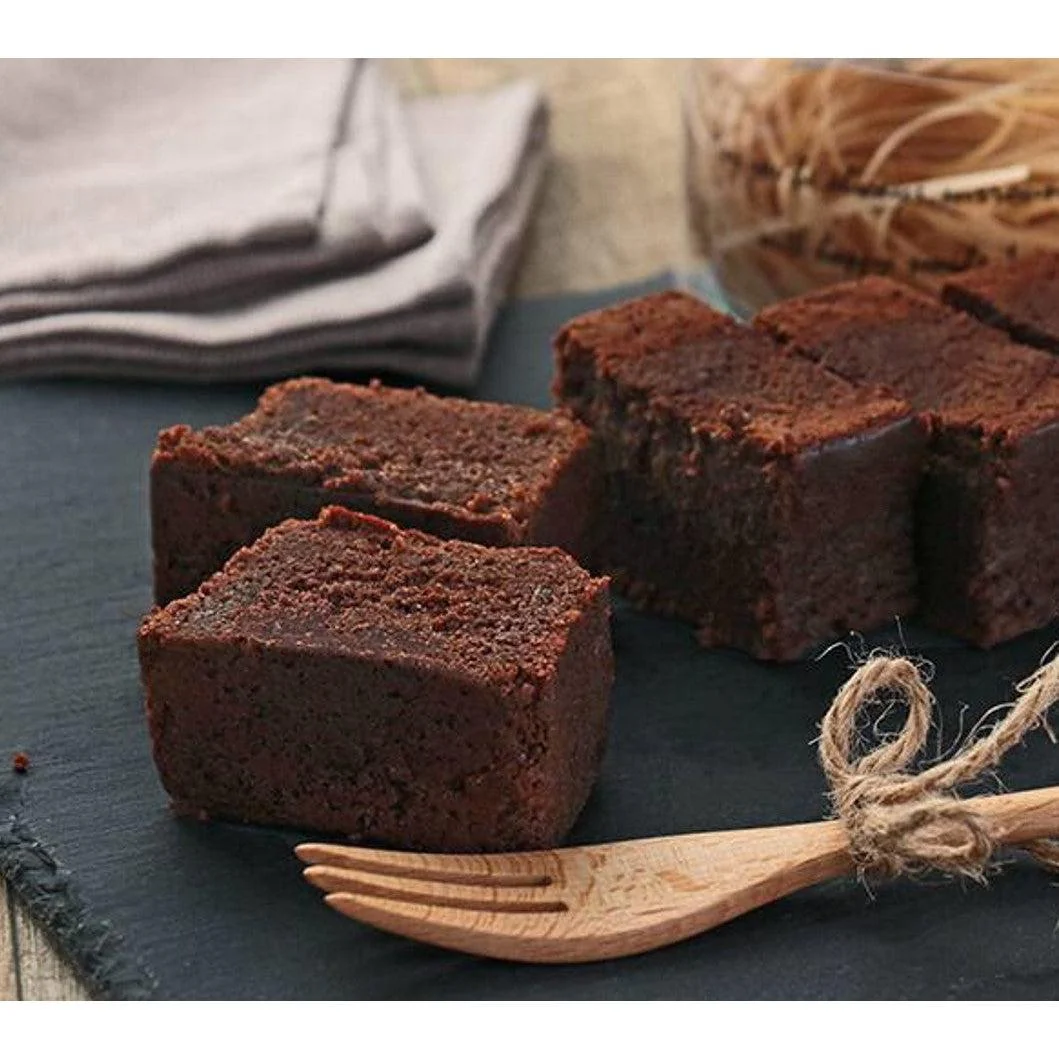 Ragueneau Poro Chocolat Rich Chocolate Brownie Cake 5 Pieces (Pack of 3) - Image 5