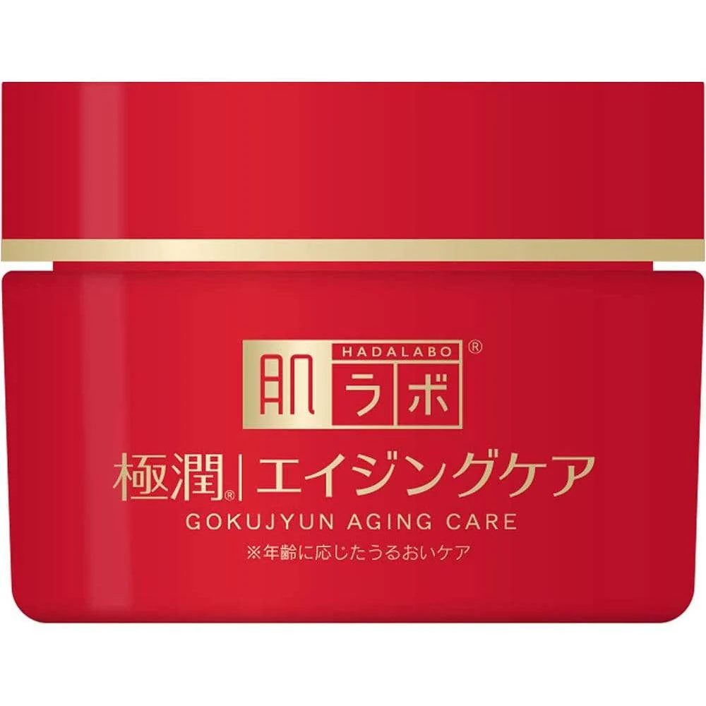 Hada Labo Gokujyun Anti Aging Wrinkle Cream 50g - Image 3