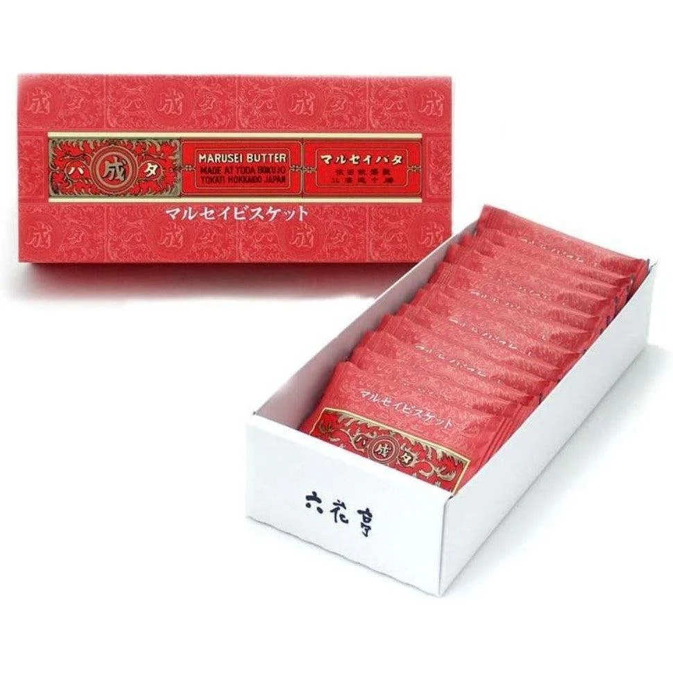 Rokkatei Marusei Butter Biscuit Cookies 12 Pieces - Image 7