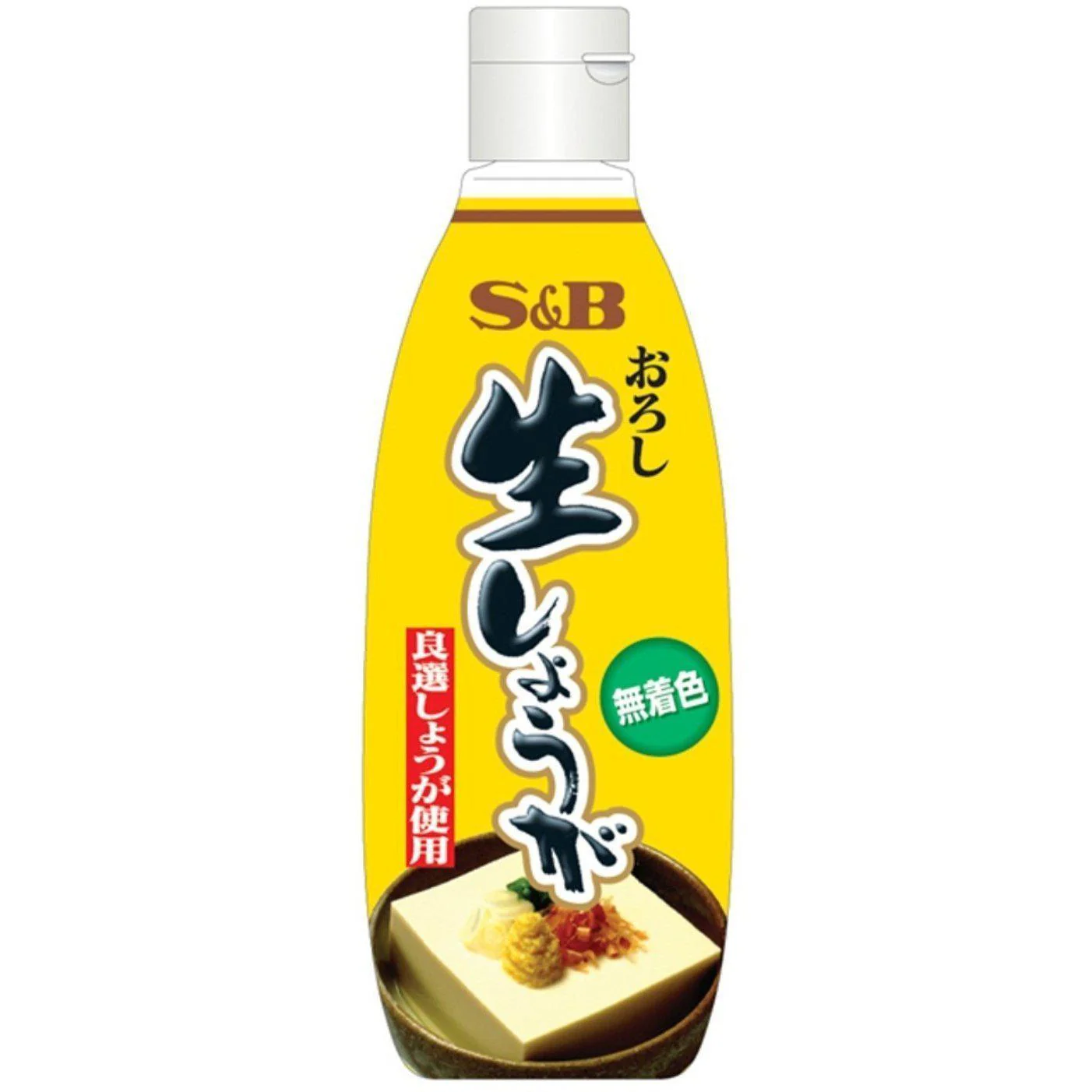 S&B Foods Grated Ginger Paste Big Size Bottle 270g