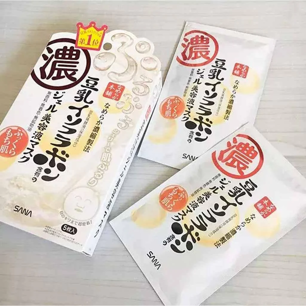 Sana Nameraka Intensive Care Jelly Serum Mask For Plump Skin 5 Sheets - Image 3