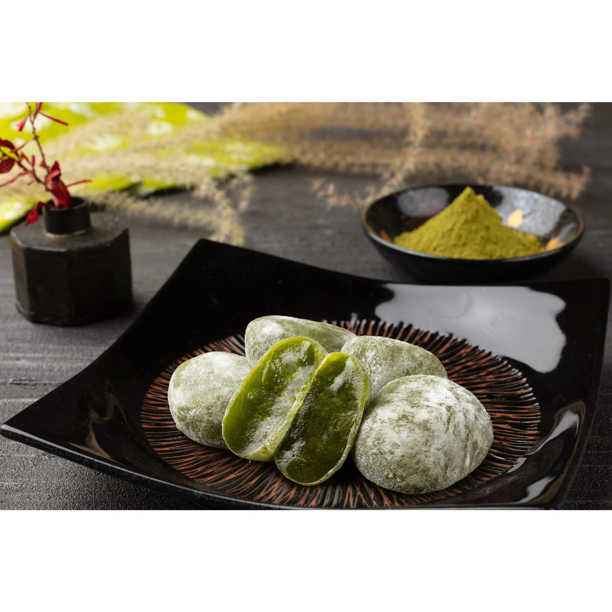 Seiki Bite Sized Matcha Green Tea Mochi (Pack of 5) - Image 2