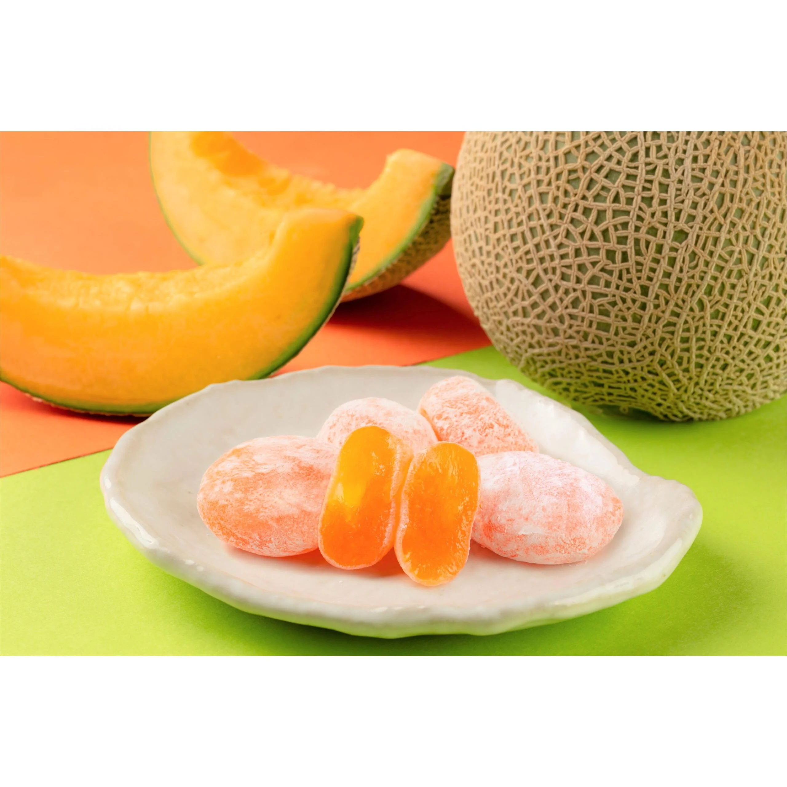 Seiki Bite Sized Mochi Snack Japanese Melon Flavor - Image 2