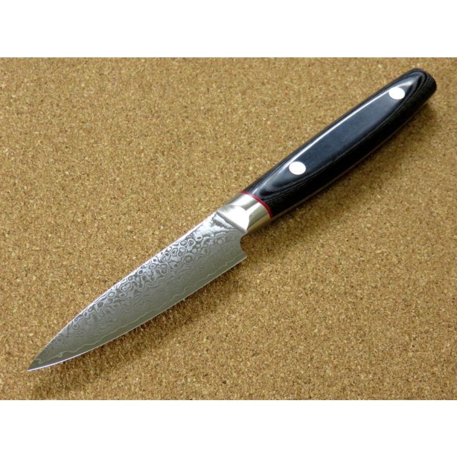 Seki Kanetsugu Saiun 33-Layer Damascus Steel Paring Knife 90mm - Image 4
