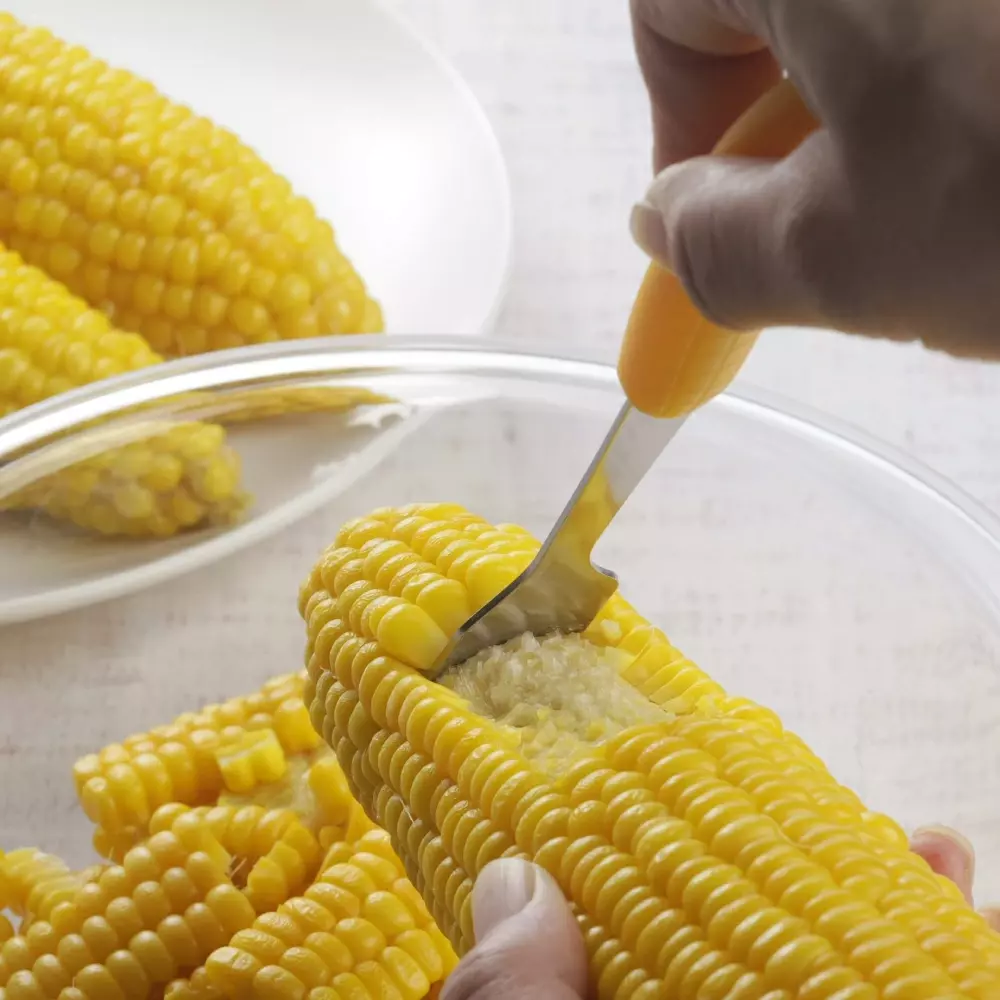 Shimomura Clean Corn Scraper Cob Stripper Tool - Image 2