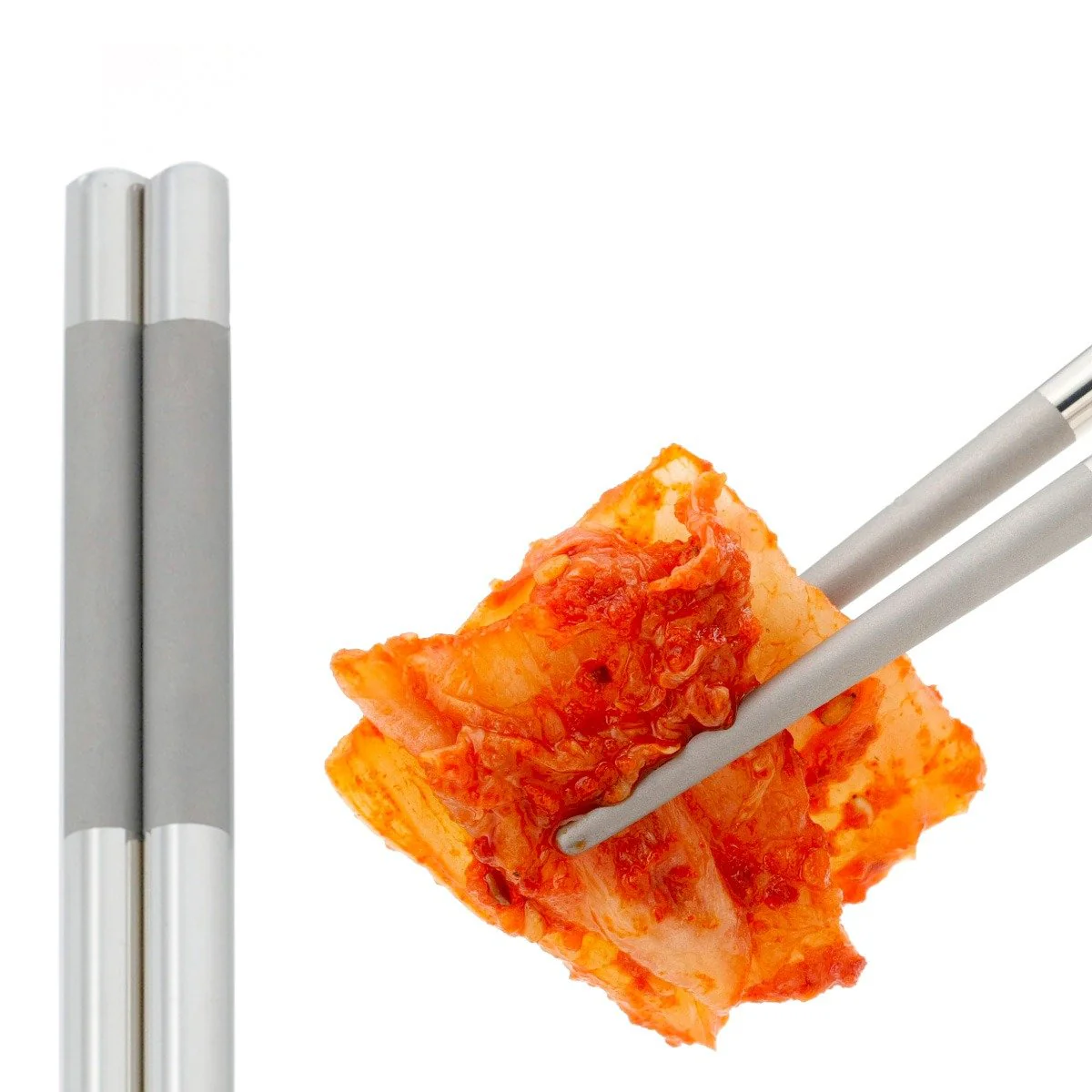 Shimomura Lightweight Stainless Steel Long Cooking Chopsticks 30cm - Image 3