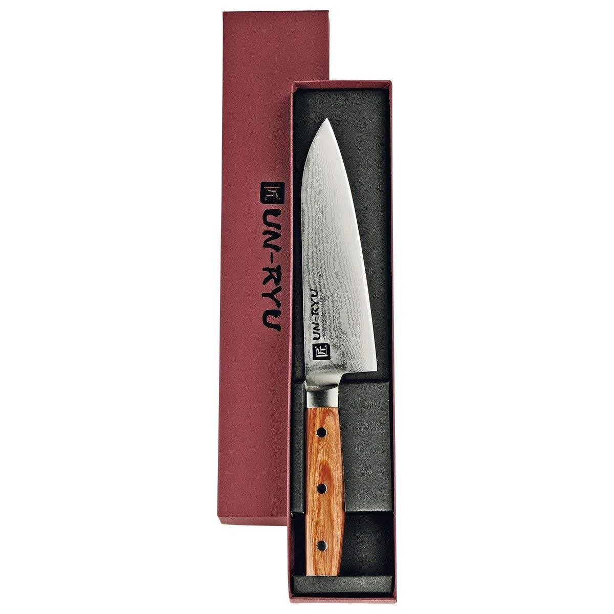Shimomura Un-Ryu Santoku General Purpose Kitchen Knife 170mm UNR-01 - Image 3