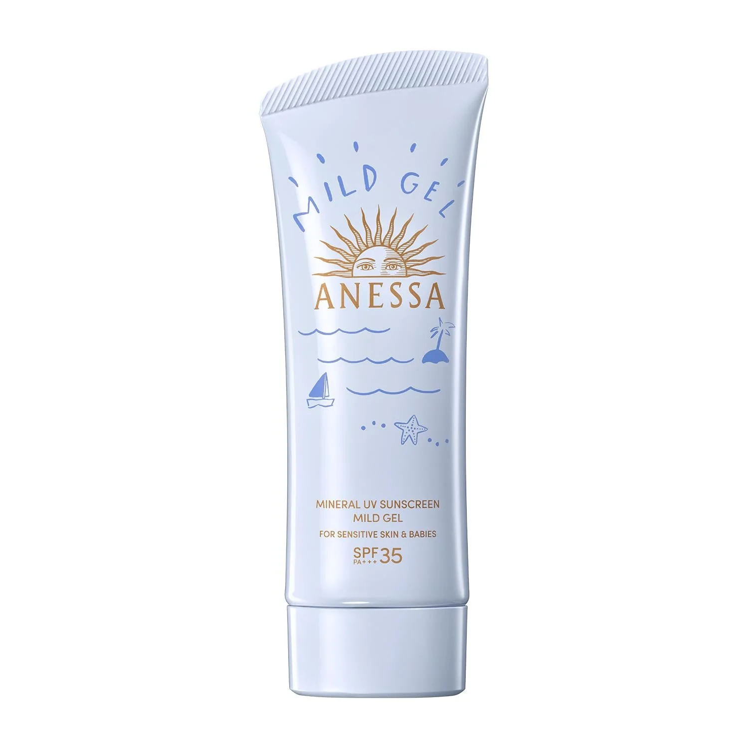 Anessa Moisture UV Sunscreen Mild Gel SPF35 PA+++ 90ml