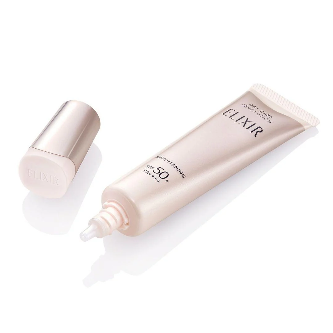 Shiseido Elixir Day Care Revolution Brightening UV Emulsion SPF50+ 35ml - Image 4