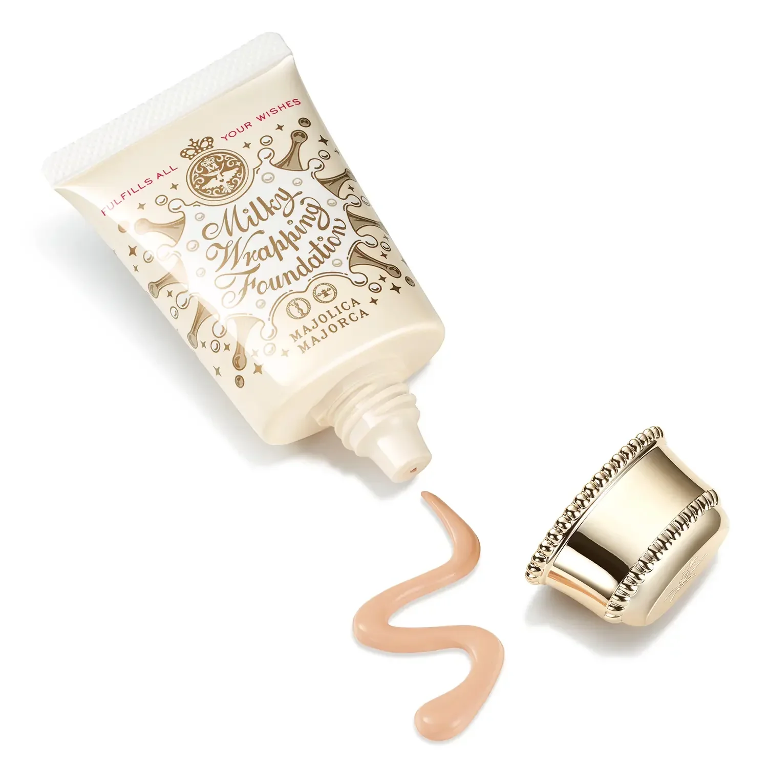 Majolica Majorca Milky Wrapping Foundation SPF30 30g - Image 3