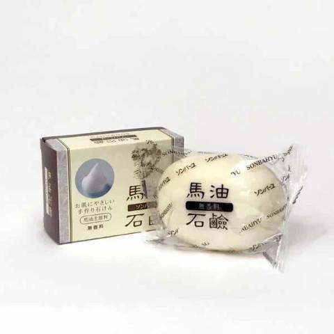 Son Bahyu Japan Horse Oil Bar Soap Fragrance-Free 85g - Image 5
