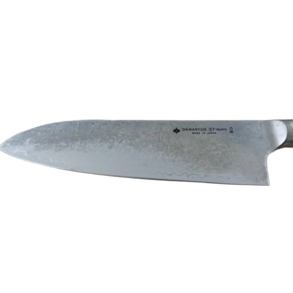 Sori Yanagi Damascus Kitchen Knife (Japanese Damascus Steel Chef Knife) 18cm - Image 4