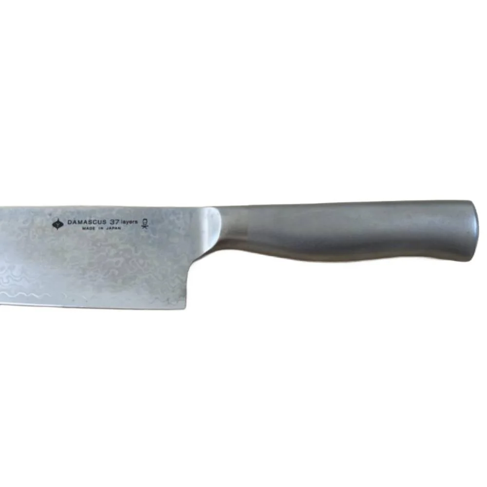 Sori Yanagi Damascus Kitchen Knife (Japanese Damascus Steel Chef Knife) 18cm - Image 5