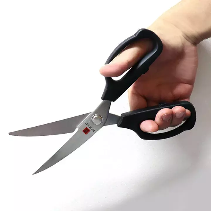 Sumikama Kasumi Heavy Duty Serrated Curved-Blade Kitchen Scissors - Image 8