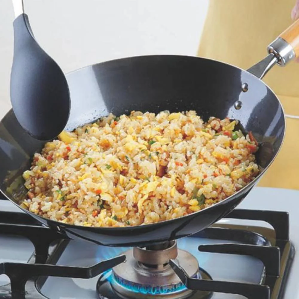 Summit Tetsunaberyu Japanese Iron Pan Even Heat Retention 28cm - Image 2