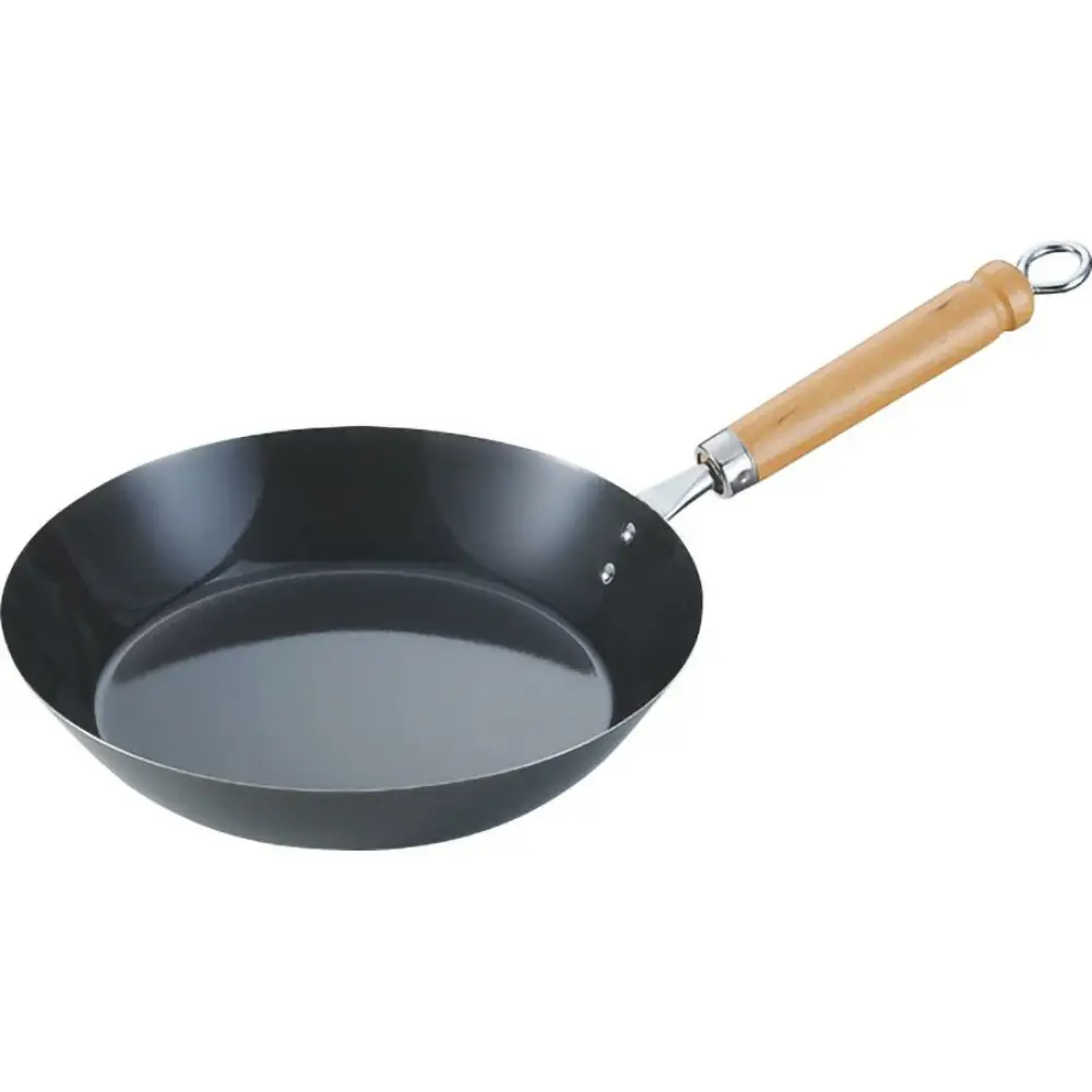 Summit Tetsunaberyu Japanese Iron Pan Even Heat Retention 28cm - Image 7