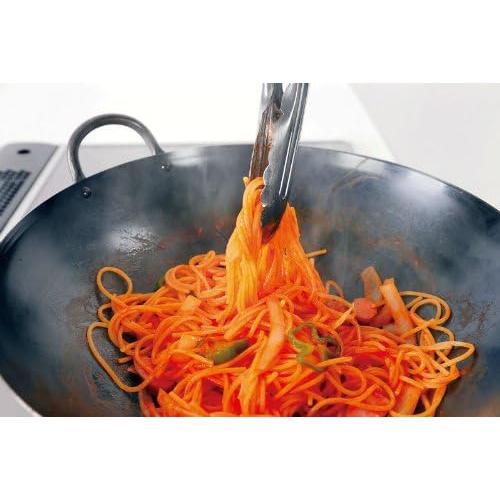 Summit Two-Handled Iron Wok Round Bottom High-Heat Cooking - Image 7