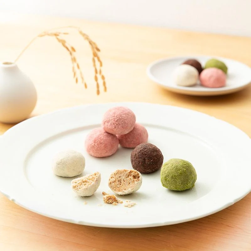 Tatatado Gluten Free Wasanbon Sugar Cookie Balls 6 Pieces (Pack of 3) - Image 4