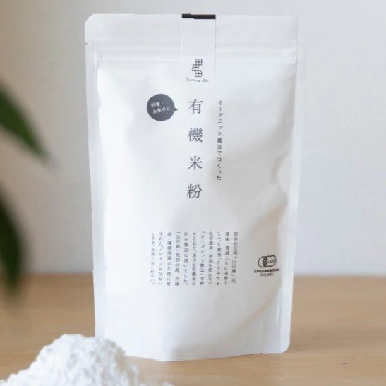 Tatatado Organic Rice Flour From Japanese Yamada Nishiki Rice 200g - Image 7