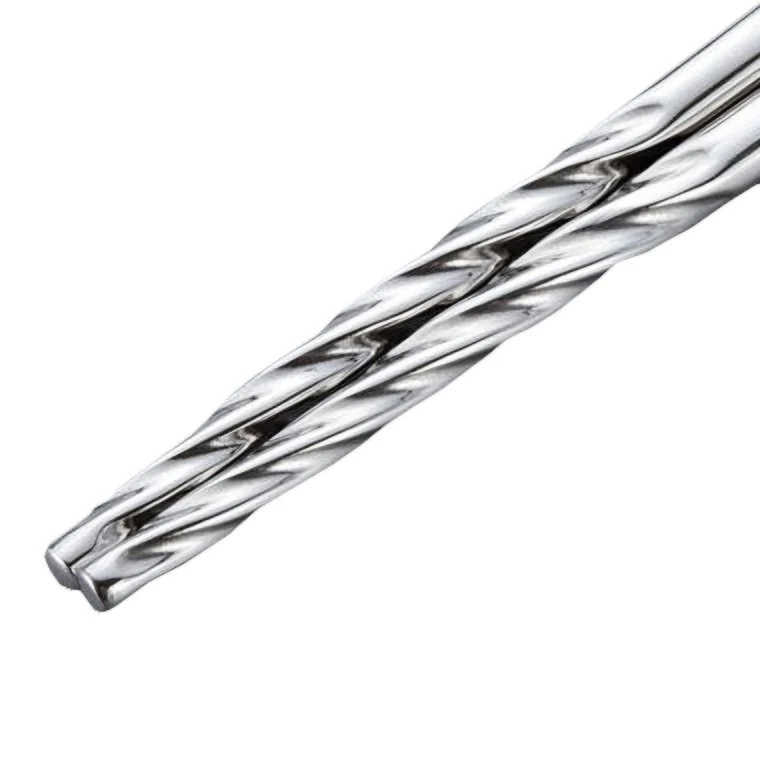 Todai Tornado Metal Chopsticks Twist Non-Slip Tips 235mm - Image 2