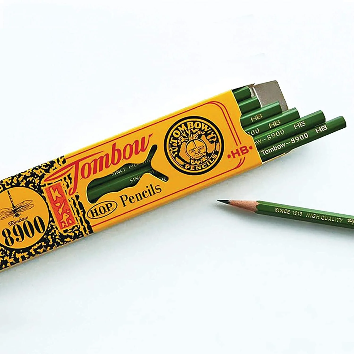 Tombow 8900 Graphite Pencils HB Standard Pencil 12 Pieces - Image 2
