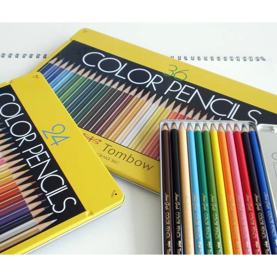 Tombow Colored Pencils Multicolored Pencil Set 36 Colors CB-NQ36C - Image 6
