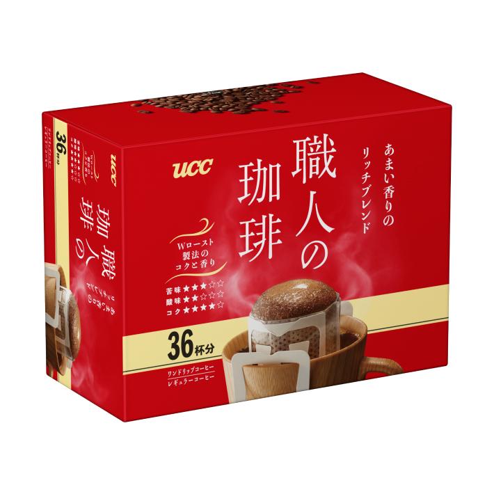UCC Meister's Drip Coffee Bags Sweet Aroma 36 Count