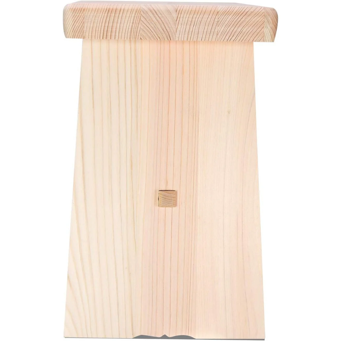Umezawa Japanese Hinoki Cypress Wooden Bath Stool - Image 4