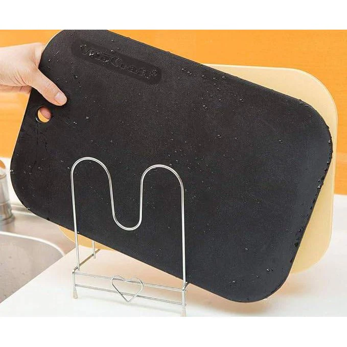 Vita Craft Antibacterial Soft Elastomer Black Cutting Board 37cm - Image 4