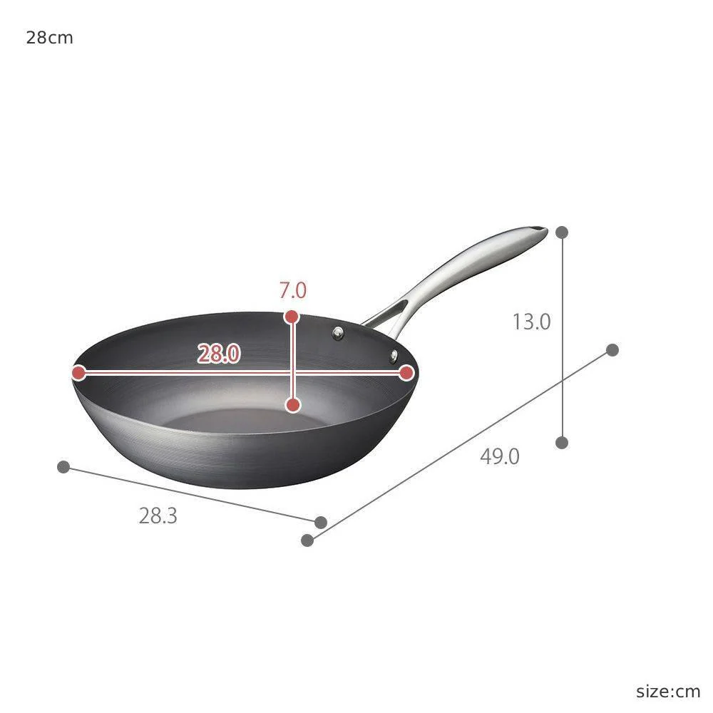 Vita Craft Super Iron Flat-Bottomed Wok With Handle - Image 8